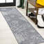 Tapis bleu marine / gris Jarien-73695917
