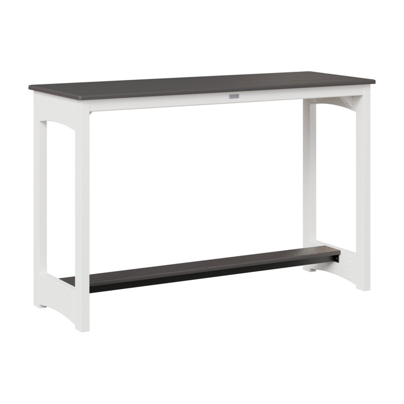 Table de bar Berlin Gardens, Gris fumée, H 38,5 po x l 60 po x P 22 po