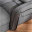 Fauteuil-lit convertible rembourré avec oreiller_W2225P