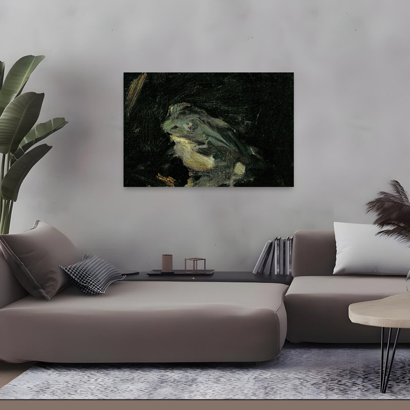 Déjeuner sur l'Herbe, 1863 Impressionniste Impressionniste Abstrait Contemporain Grenouille Wall Art Print, H 32 po x l 48 po