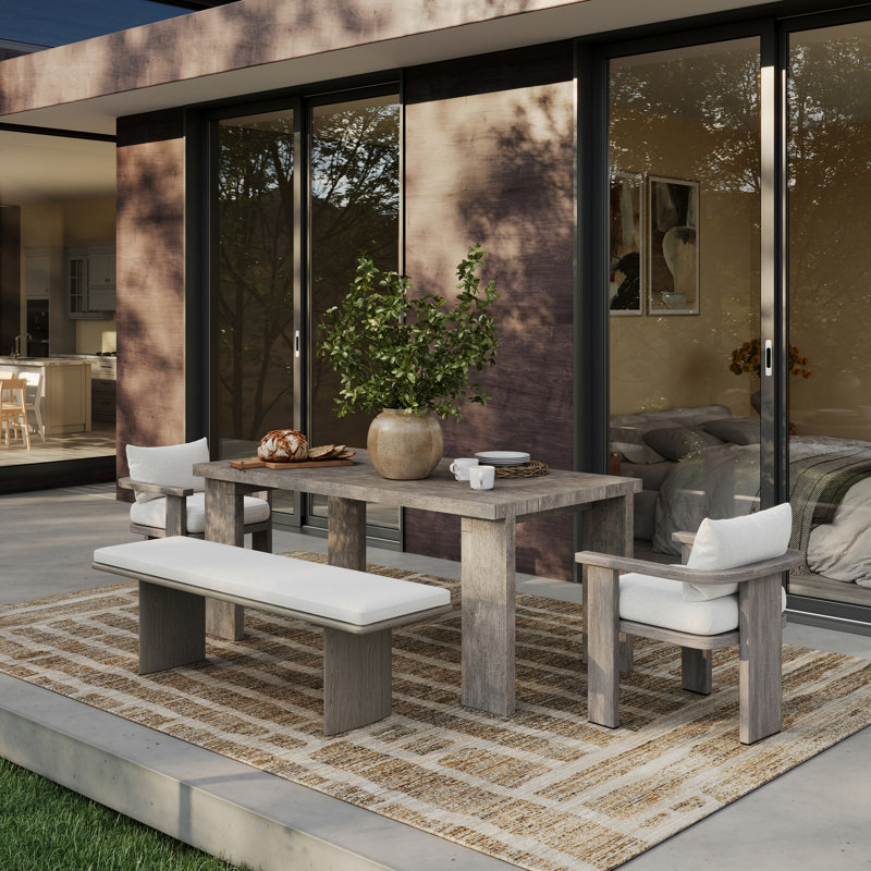  Tapis lavable abstrait Auralisse, Rectangle 6 pi 7 po x 9 pi 4 po