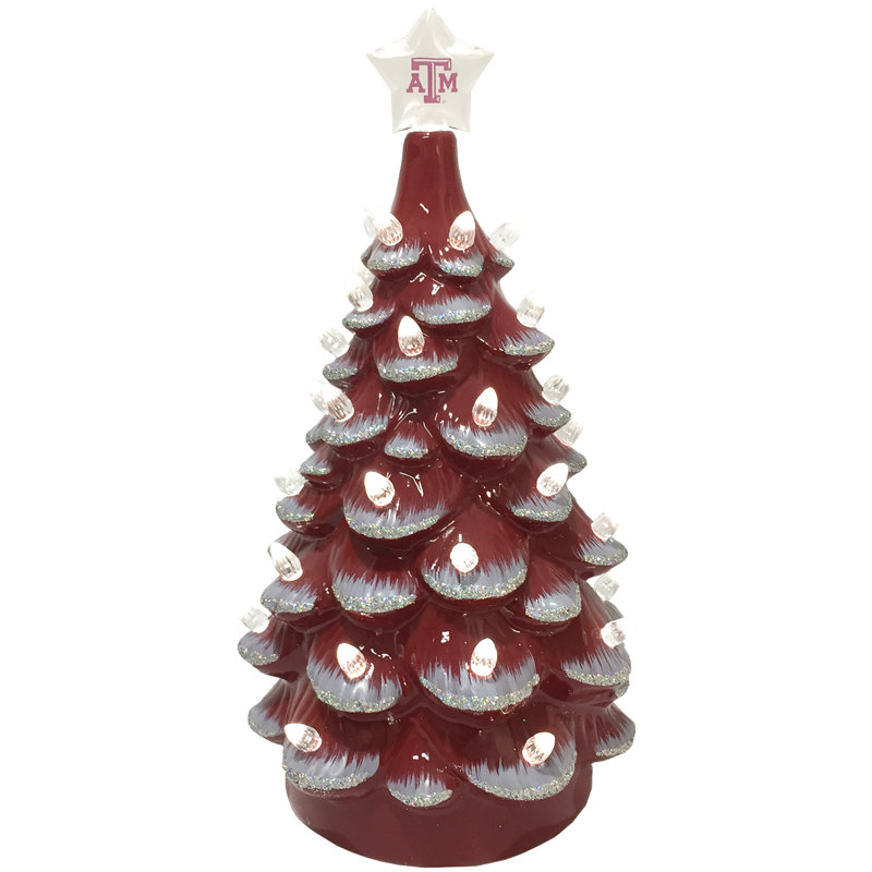 Arbre en céramique NCAA College Spirit, Texas A&M Aggies