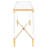 50'' Glass Top Console Table