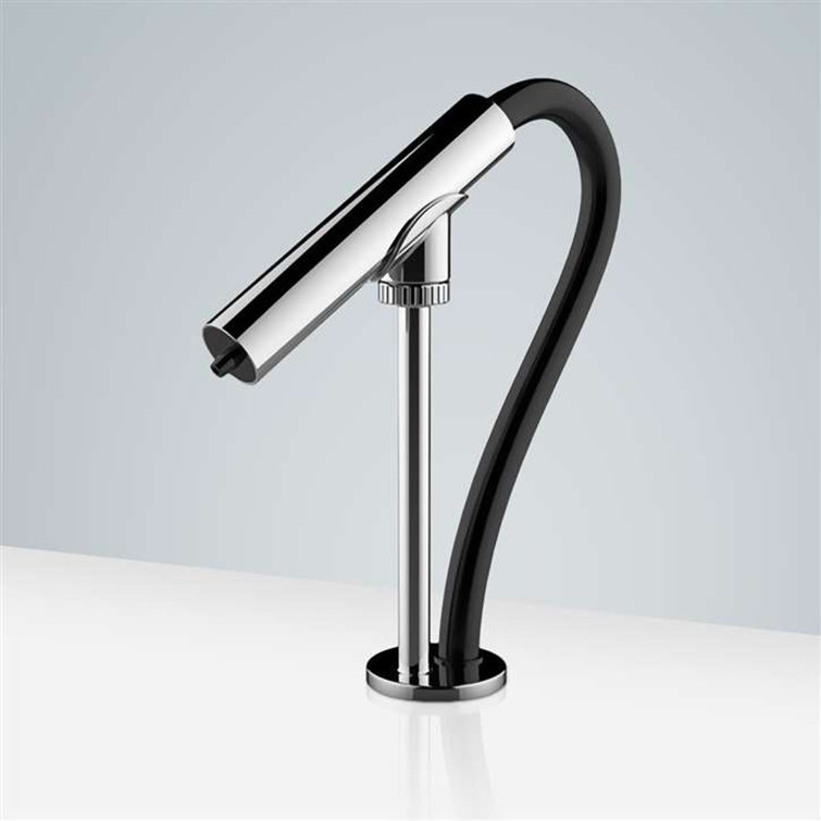 Automatic Hand Sanitizer and Soap Dispenser for Touchless Use in Commercial Restroom Spaces