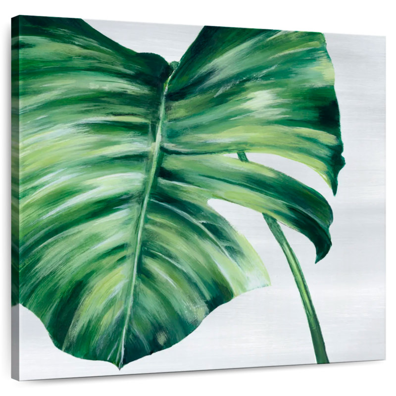 Harnek feuille tropicale II, H 16 po x l 16 po