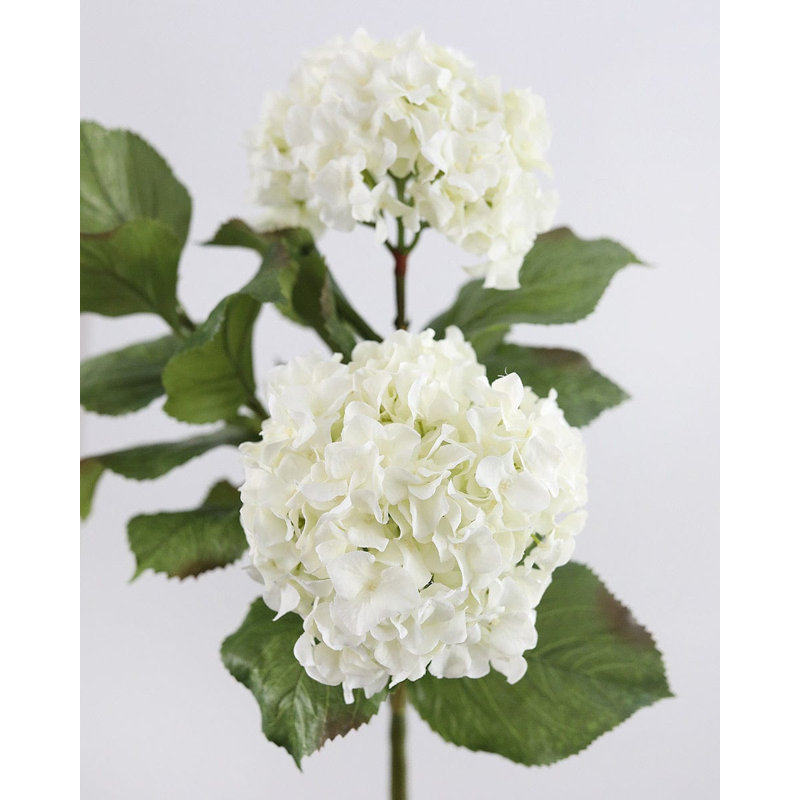 Green Double Hydrangea 36", Blue/Purple