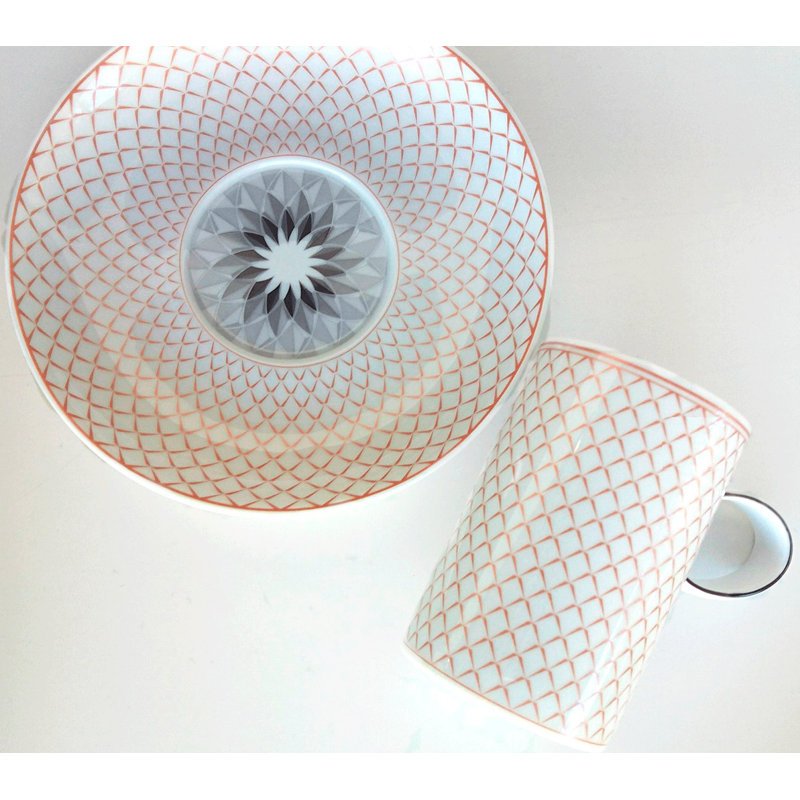 Maya Porcelain Coffee Mug