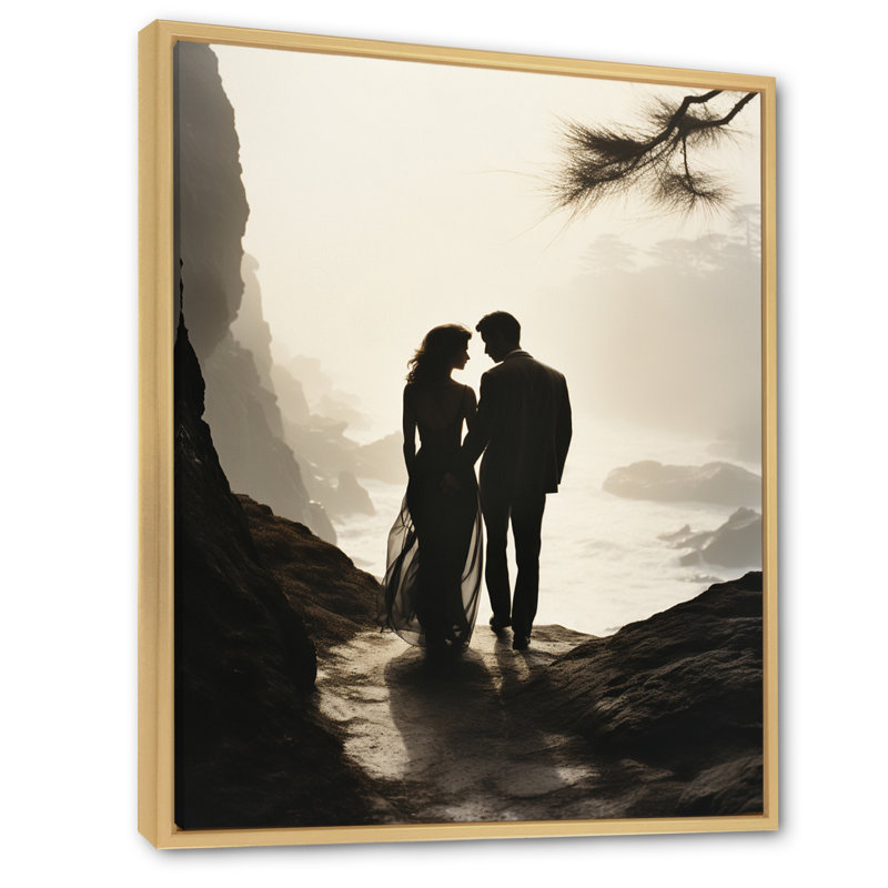 «Beach Photo Loves II», reproduction sur toile, Naturel, H 20 po x l 12 po x P 1 po
