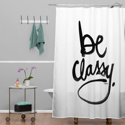 Rideau de douche simple be classy Flanary