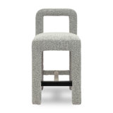 Hazel Cream Boucle Counter Stool