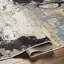Tapis abstrait gris et denim Pertek Illona-349876053