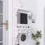 Meuble-lavabo flottant avec grand miroir