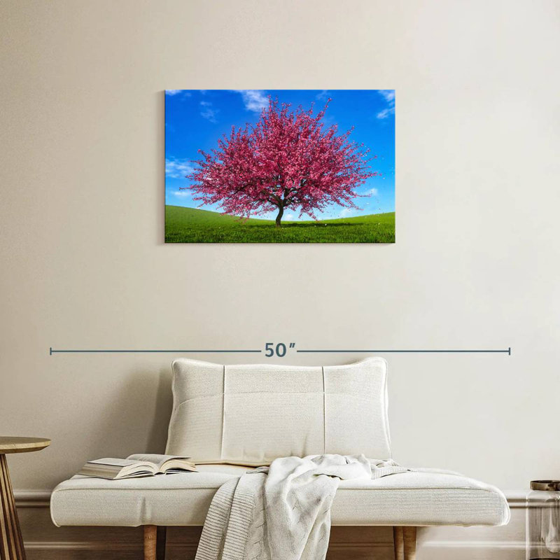 Harnek Pink Tree, 20" H x 30" W