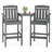 Tall Adirondack Chairs Set Of 2, HDPE Adirondack Bar Stools With Connecting Tray, Bar Height Adirondack Chair Patio Barstool, Ideal All Weather Tall Patio Chair For Balcony, Poolside, Backyard-1658568959