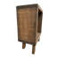 Table d'appoint Rustic Modernist | Table d'appoint en bois teinté | Table de bout Rustic Farmhouse | Table de chevet moderne | Petite bibliothèque 20 x 11 x 26