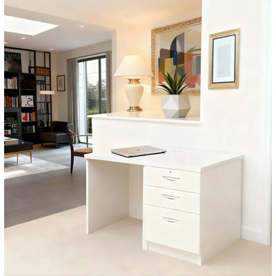 Walshaw Solid Wood Base Writing Desk
