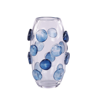 Cerulean Spots Vase