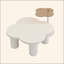 Ensemble de 2 tables basses Modern