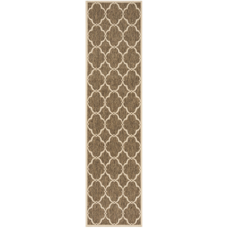 Adler Performance Geometric Indoor/Outdoor Area Rug, Runner 2'2" x 8'