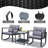 Ehrenberg 2 - Person Patio Conversation Set with Cushions-677294115