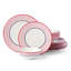Make It Pop 12pc Dinnerware Set, Green/Pink-1984575539