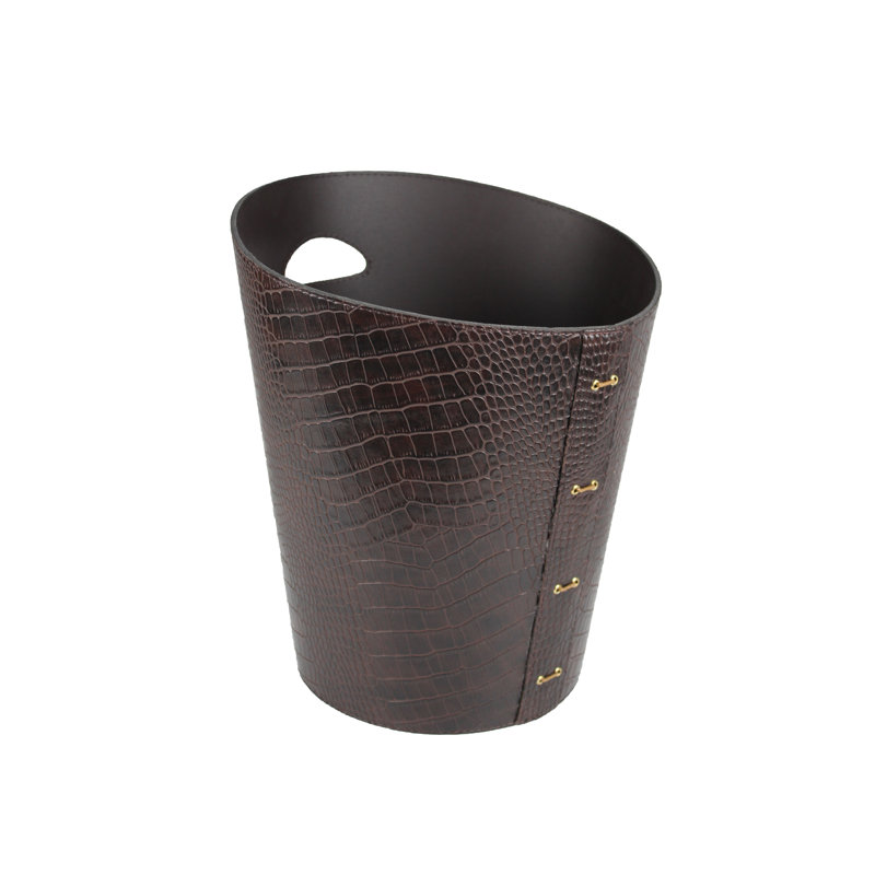 Bloomsbury Market Decorative Bin, Dark Brown