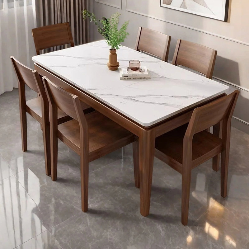 Rectangular small-sized dining table, 29.53"H x 70.87"L x 35.43"W