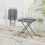 Table de patio pliante d'extérieur, table de bout en rotin-1070190667