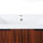 Walnut Oak Modern Free-Standing Bathroom Vanity Set-1534635842