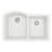 Karran Undermount Quartz Composite 32'' X 21'' 60/40 Double Bowl Kitchen Sink-35699352