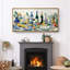 Impression d'art sur toile encadrée-120284270-120284268