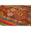 Hand Knotted Wool No Pattern And Not Solid Color Area Rug in Red