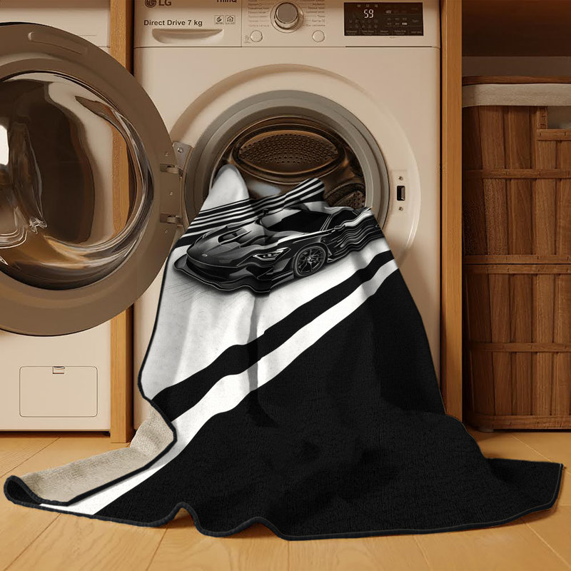 Tapis arc-en-ciel moderne et élégant lavable à la machine Kendari, 2 x 3
