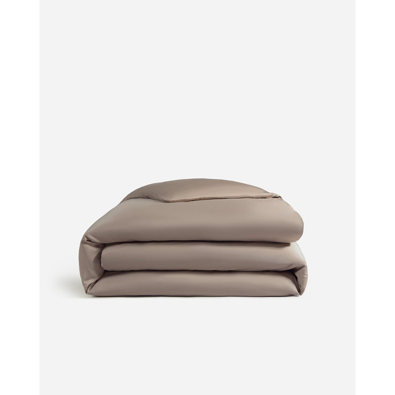 Natural Premium Duvet Cover, Full Duvet Cover, Taupe