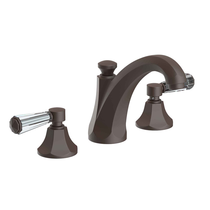 Metropole Widespread Bathroom Faucet with Drain Asssembly, Rubbed Bronze