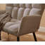 Fauteuil capitonné large 52,56 po Machella-2143881613