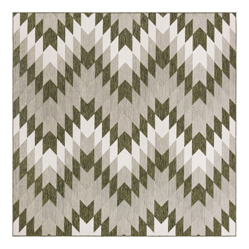 Blox Hower Indoor/Outdoor Area Rug, Square 10'