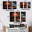 «Volcano Volcanic Explosion V», ensemble d'art sur toile volcanique-107767880-107767885