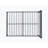 Queen 36.49'' Steel Bed Frame-89150948