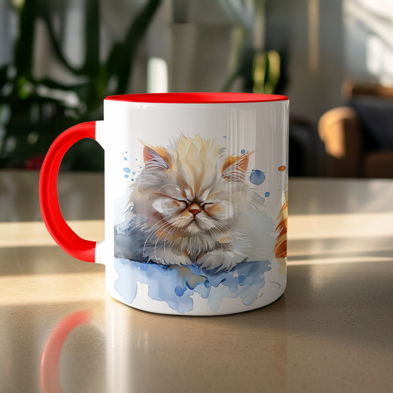 Mug, 1, Red