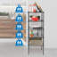 5 Tier Metal Shelving Unit