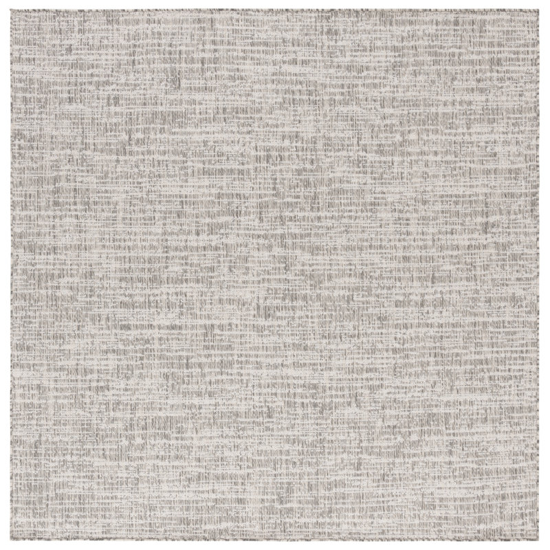 Chanita Performance Performance Abstract Rug, Square 6'7"