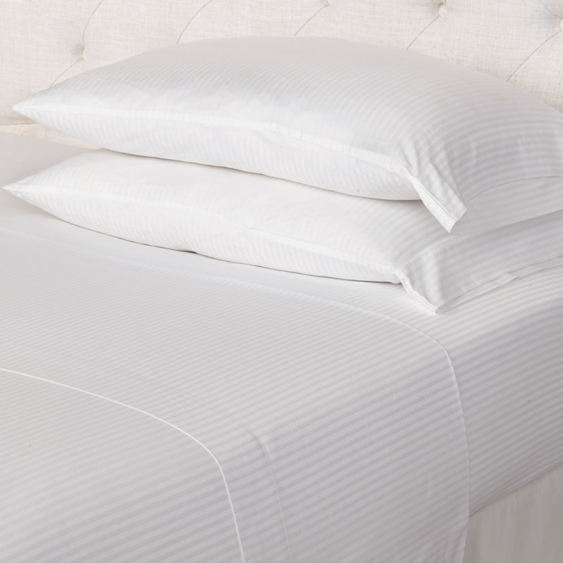 Emilio Sheet Set, Twin Sheet Set + 1 Pillowcase, White