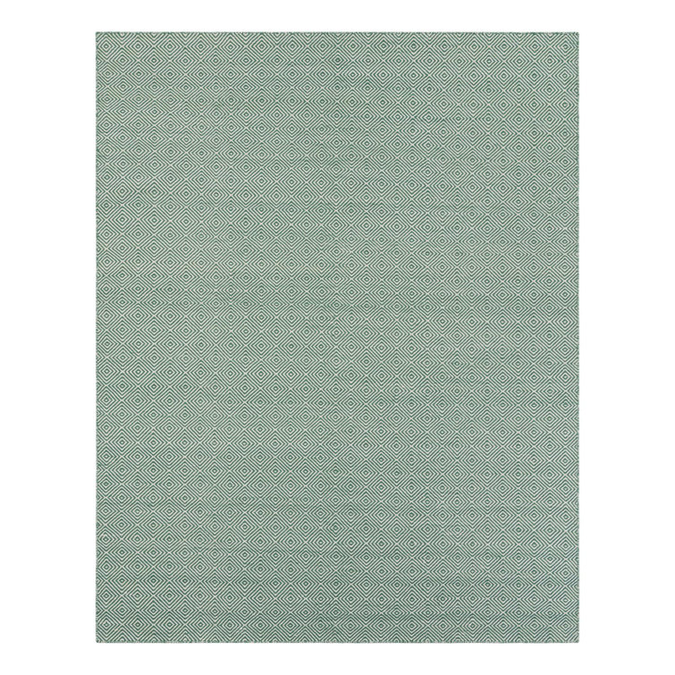 Traetyn Flatweave Wool Geometric Indoor Rug