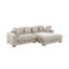 Canapé modulaire avec repose-pieds Irine-1543948492