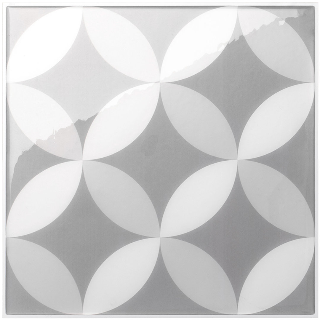 Peel and Stick Gel Backsplash Tile Vintage 8" x 8" (Set of 4) Smart Tiles