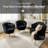 Hendrix Velvet Channel Tufted Living Room Set-81912063
