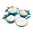 7 - Piece Non-Stick Cast Iron Cookware Set-90728012