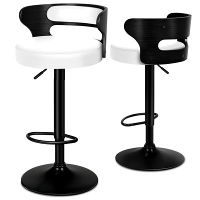 Nyyear Height Adjustable Swivel Bar Stool