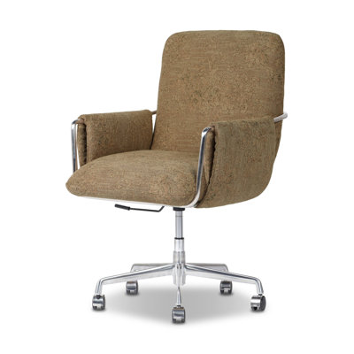 Sherman Lowback Desk Chair-Laughlin Plum by Hokku Designs